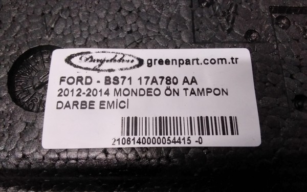 2012-2014 MONDEO ÖN TAMPON DARBE EMİCİ