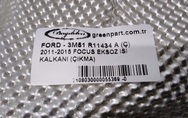2011-2015 FOCUS EGZOZ ISI KALKANI (ÇIKMA)