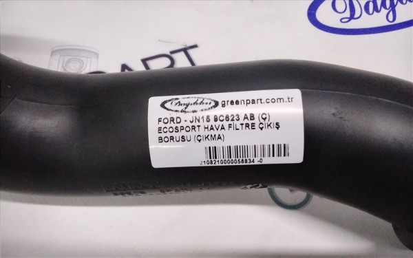 2017- Ford Ecosport Hava Filtre Hortumu - JN15 9C623 AB