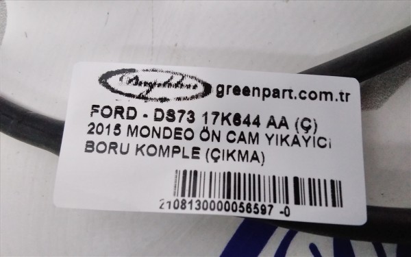 2015 MONDEO ÖN CAM YIKAYICI BORU KOMPLE (ÇIKMA)