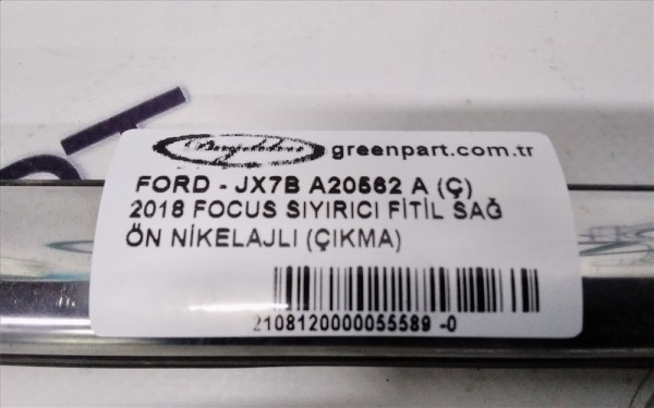 2018 FOCUS SIYIRICI FİTİL SAĞ ÖN NİKELAJLI (ÇIKMA)