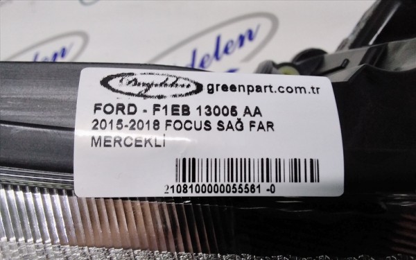 2015-2018 FOCUS SAĞ FAR MERCEKLİ (BEYİNSİZ)