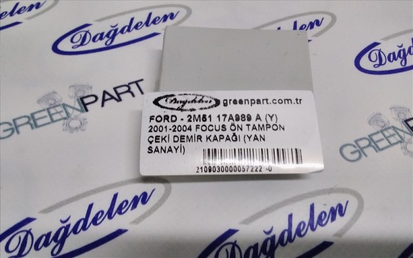 2001-2004 FOCUS ÖN TAMPON ÇEKİ DEMİR KAPAĞI (YAN SANAYİ)