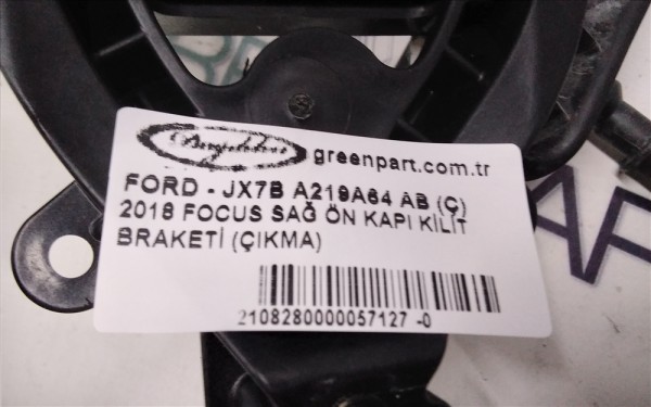 2018 FOCUS SAĞ ÖN KAPI KİLİT BRAKETİ (ÇIKMA)