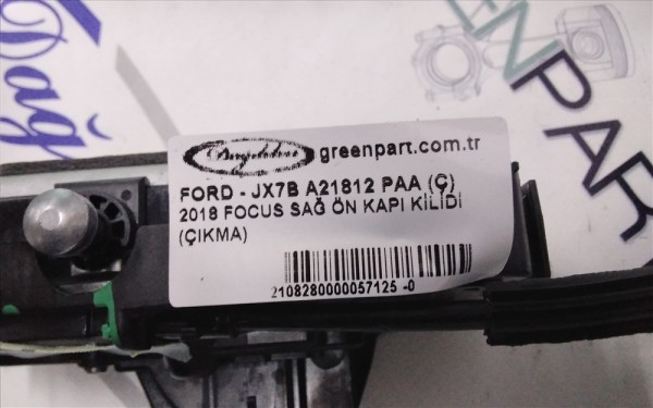 2018 FOCUS SAĞ ÖN KAPI KİLİDİ (ÇIKMA)