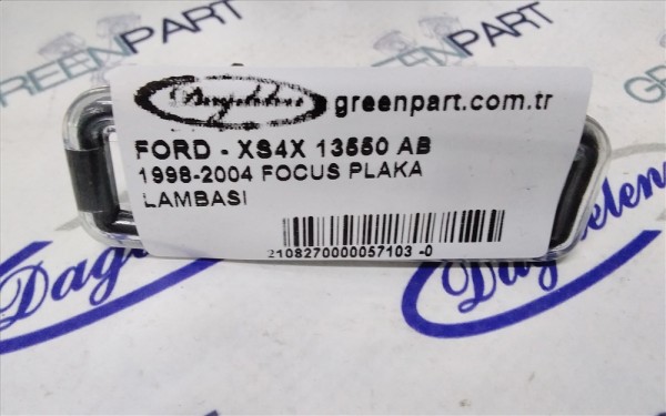 1998-2004 FOCUS PLAKA LAMBASI 