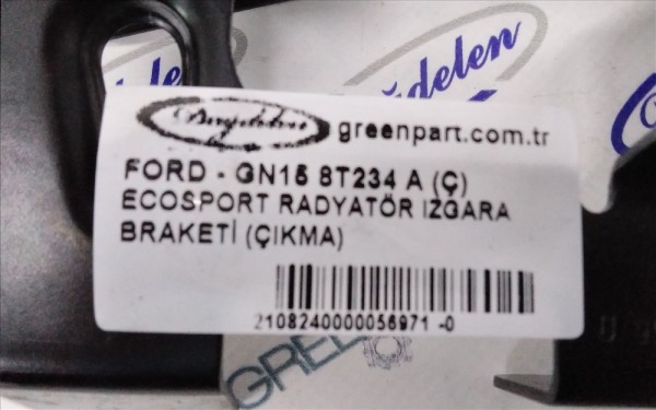 2017- Ford Ecosport Radyatör Izgara Braketi - GN15 8T234 AE
