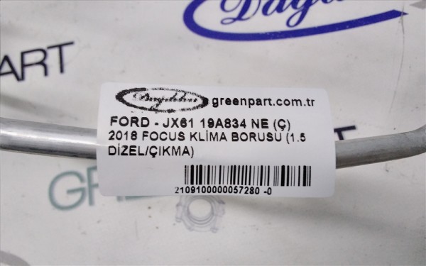 2018 FOCUS KLİMA BORUSU (1.5 DİZEL/ÇIKMA)
