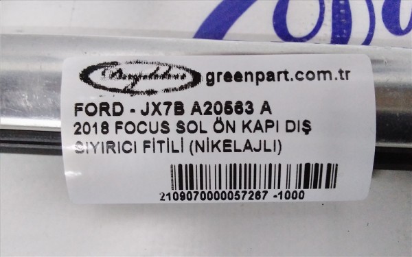 2018 FOCUS SOL ÖN KAPI DIŞ SIYIRICI FİTİLİ (NİKELAJLI)