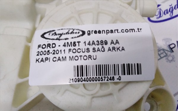 2005-2011 FOCUS SAĞ ARKA KAPI CAM MOTORU