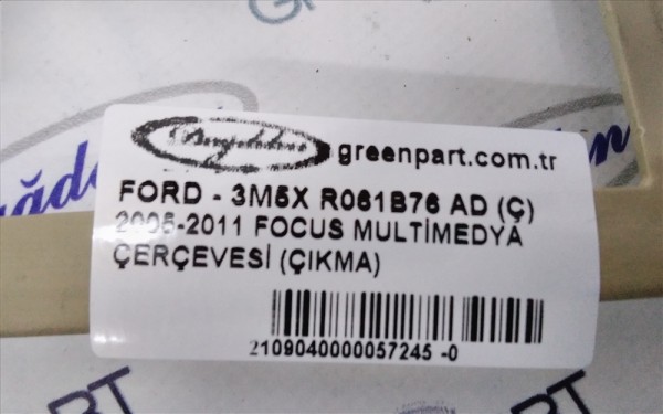 2005-2011 FOCUS MULTİMEDYA ÇERÇEVESİ (ÇIKMA)