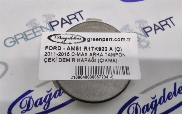 2011-2015 C-MAX ARKA TAMPON ÇEKİ DEMİR KAPAĞI (ÇIKMA)