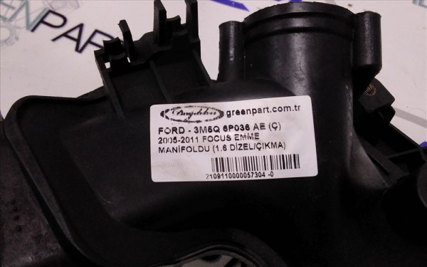 2005-2011 FOCUS EMME MANİFOLDU (1.6 DİZEL/ÇIKMA)
