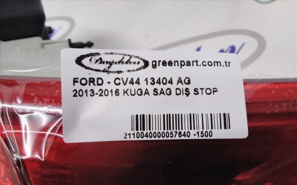 2013-2016 KUGA SAG DIŞ STOP