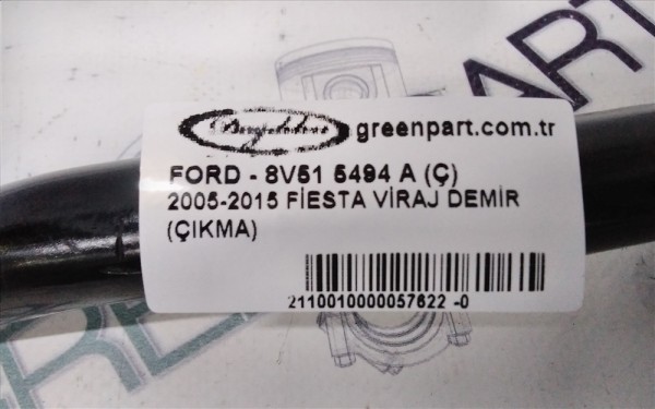 2005-2015 FİESTA VİRAJ DEMİR (ÇIKMA)