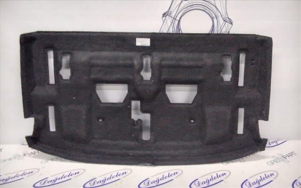 2018 FOCUS ARKA BAGAJ ÜST İZOLATÖR (ÇIKMA)