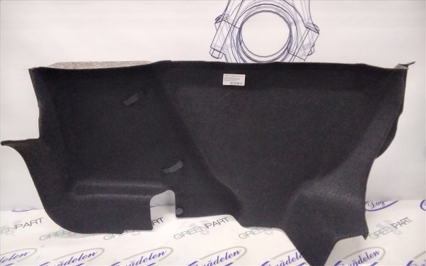 2018 FOCUS ARKA BAGAJ İÇ DÖŞEME SAĞ (ÇIKMA)