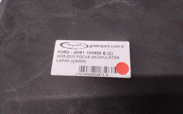 2005-2010 FOCUS AKÜMÜLATÖR KAPAK (ÇIKMA)