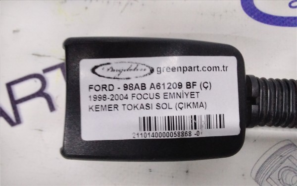1998-2004 FOCUS EMNİYET KEMER TOKASI SOL (ÇIKMA)