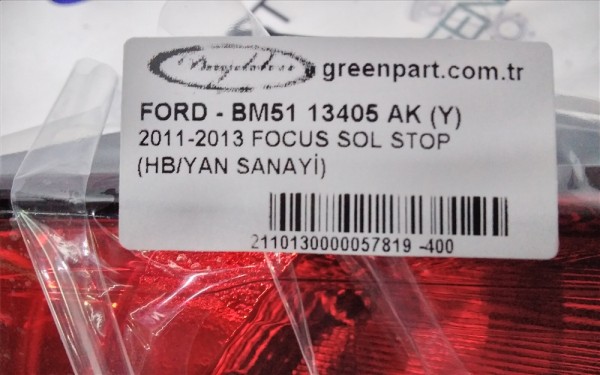 2011-2013 FOCUS SOL STOP (YAN SANAYİ)