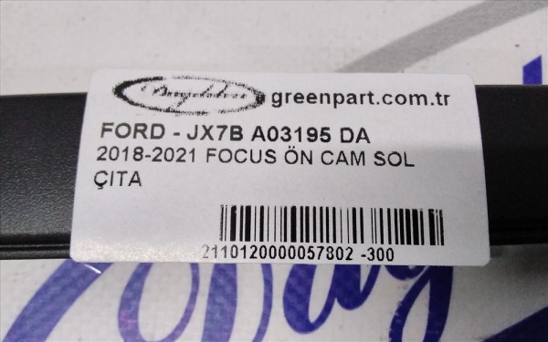 2018-2021 FOCUS ÖN CAM SOL ÇITA