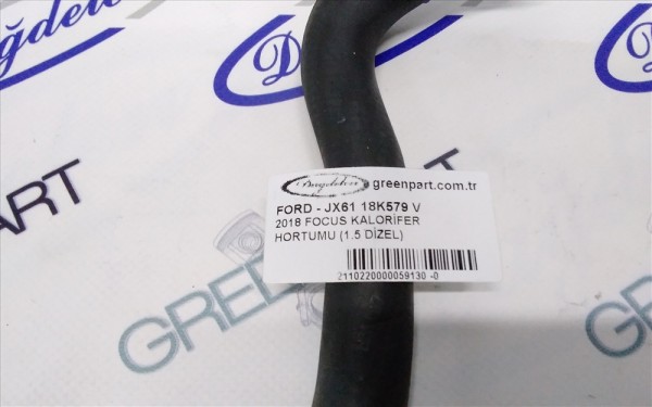 2018 FOCUS KALORİFER HORTUMU (1.5 DİZEL)