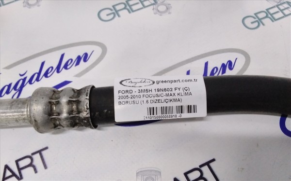 2005-2010 FOCUS/C-MAX KLİMA BORUSU (1.6 DİZEL/ÇIKMA)