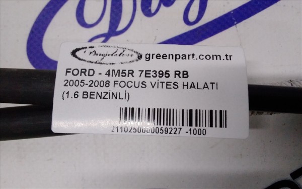 2005-2008 FOCUS VİTES HALATI (1.6 BENZİNLİ)