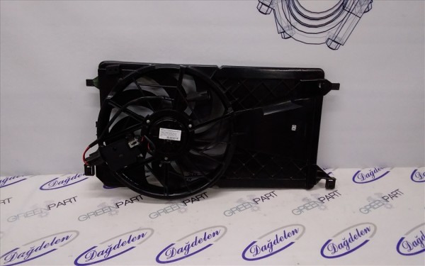 2004-2011 FOCUS/C-MAX FAN DAVLUMBAZI VE MOTORU (1.6 DZL/YAN SAN)