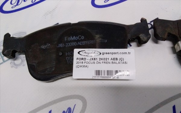 2018 FOCUS ÖN FREN BALATASI (ÇIKMA)