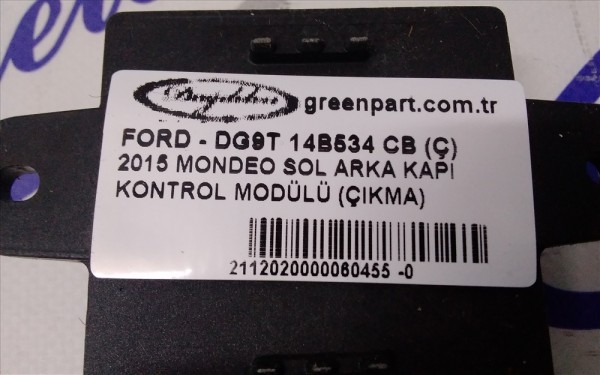 2015 MONDEO SOL ARKA KAPI KONTROL MODÜLÜ (ÇIKMA)