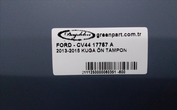 2013-2015 KUGA ÖN TAMPON (YAN SANAYİ)