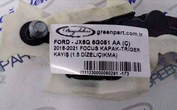 2018-2021 FOCUS KAPAK-TRİGER KAYIŞ (1.5 DİZEL/ÇIKMA)