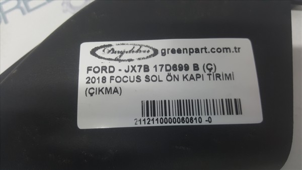 2018 FOCUS SOL ÖN KAPI TİRİMİ (ÇIKMA)
