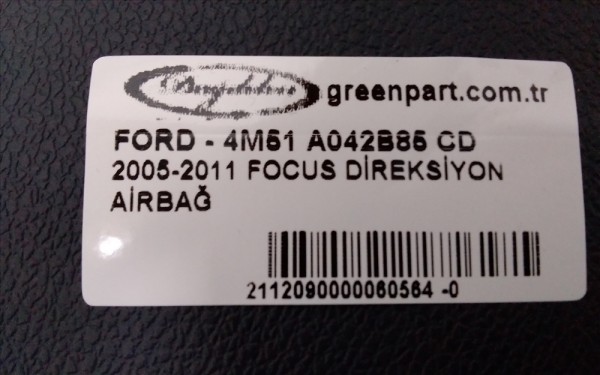 2005-2011 FOCUS DİREKSİYON AİRBAG