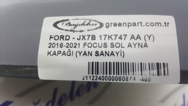 2018-2021 FOCUS SOL AYNA KAPAĞI (YAN SANAYİ)
