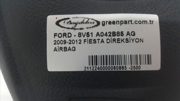 2009-2012 FİESTA DİREKSİYON AİRBAG