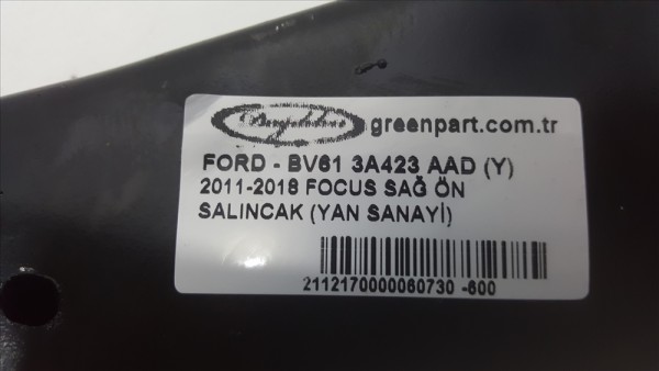 2011-2018 FOCUS SAĞ ÖN SALINCAK (YAN SANAYİ)