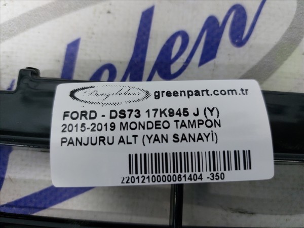 2015-2019 MONDEO TAMPON PANJURU ALT (YAN SANAYİ)