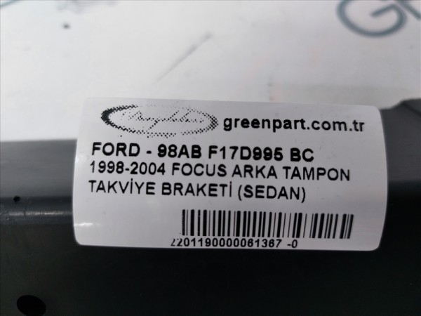 1998-2004 FOCUS ARKA TAMPON TAKVİYE BRAKETİ (SEDAN)