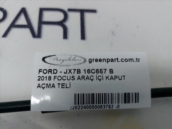 2018 FOCUS ARAÇ İÇİ KAPUT AÇMA TELİ