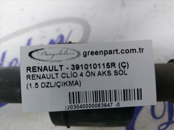 RENAULT CLİO 4 ÖN AKS SOL (1.5 DZL/ÇIKMA)