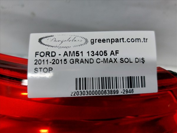 2011-2015 GRAND C-MAX SOL DIŞ STOP