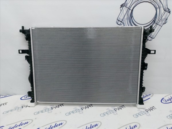 2019-2021 FOCUS  SU RADYATÖRÜ (YAN SANYİ/1.5 DİZEL OTOMATİK)