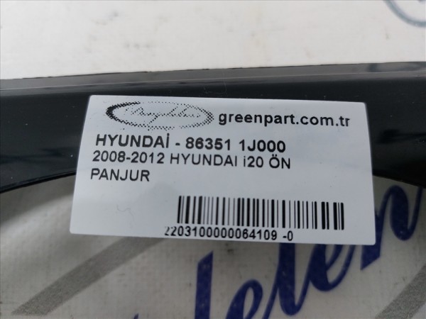 2008-2012 HYUNDAI i20 ÖN PANJUR