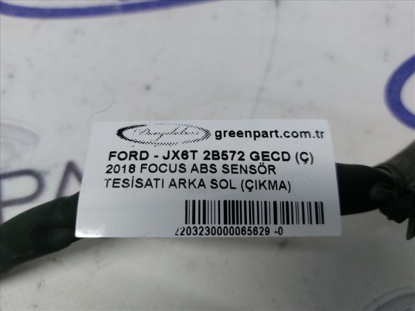 2018 FOCUS ABS SENSÖR TESİSATI ARKA SOL (ÇIKMA)