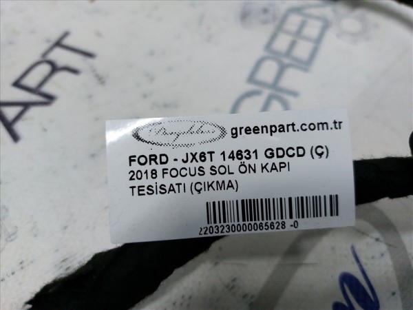 2018 FOCUS SOL ÖN KAPI TESİSATI (ÇIKMA)