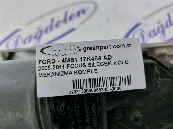 2005-2011 FOCUS SİLECEK KOLU MEKANİZMA KOMPLE