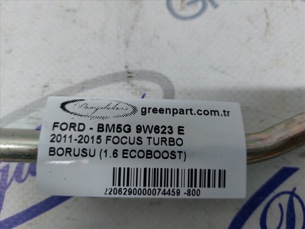 2011-2015 FOCUS TURBO BORUSU (1.6 ECOBOOST)