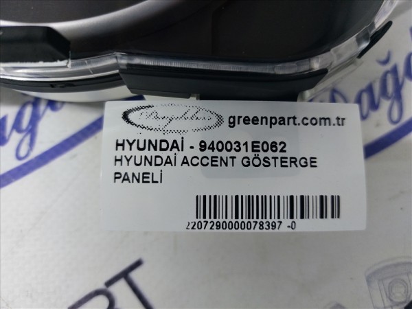 HYUNDAİ ACCENT GÖSTERGE PANELİ